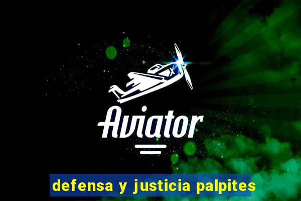 defensa y justicia palpites